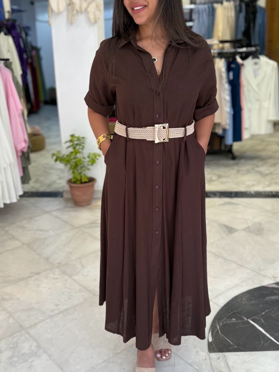 Lenin midi  dress