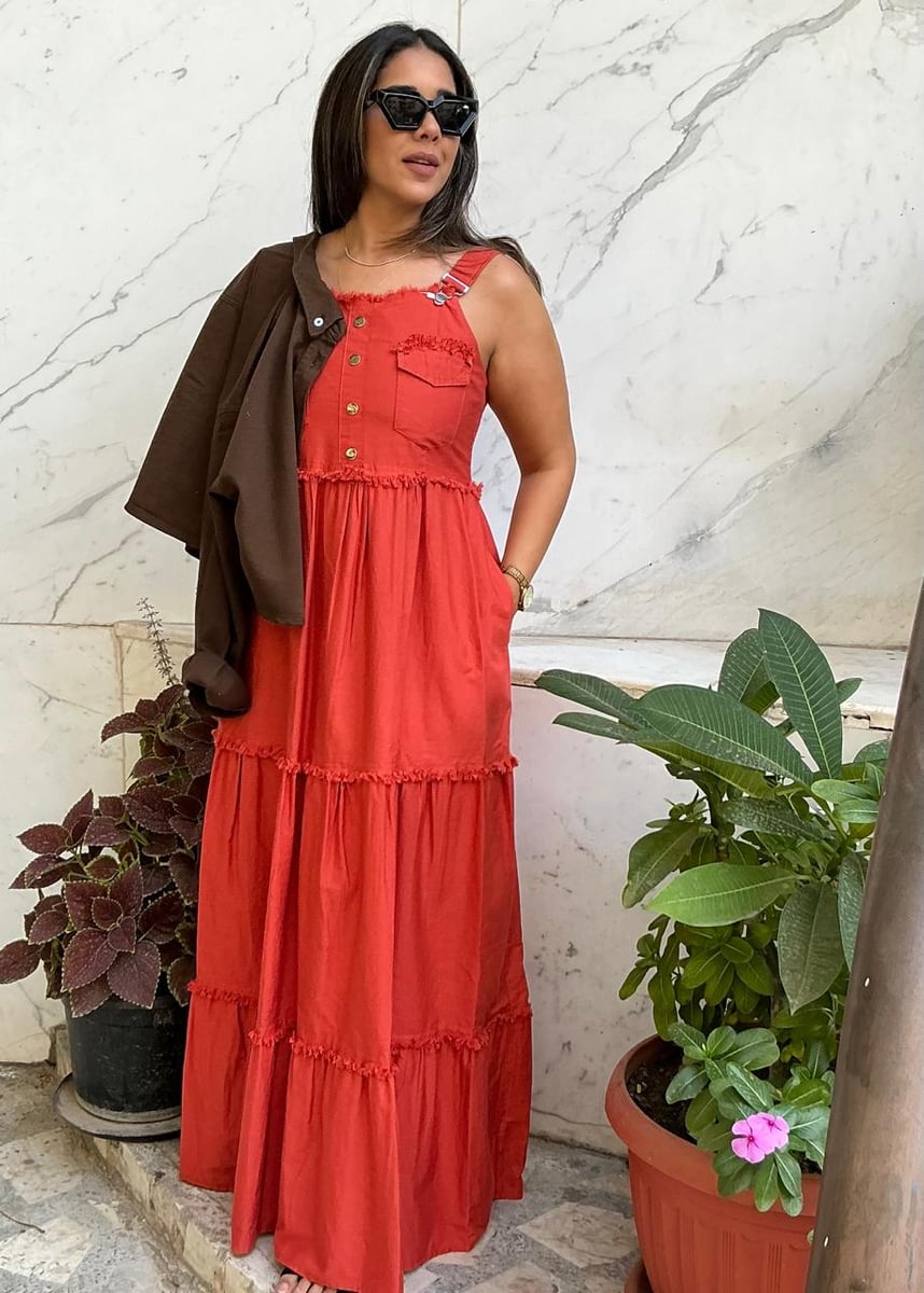 Jaberdine maxi dress - Image 2