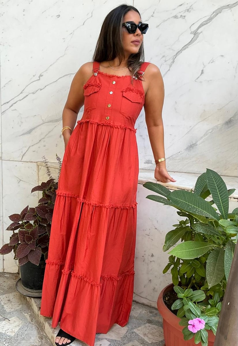 Jaberdine maxi dress - Image 4