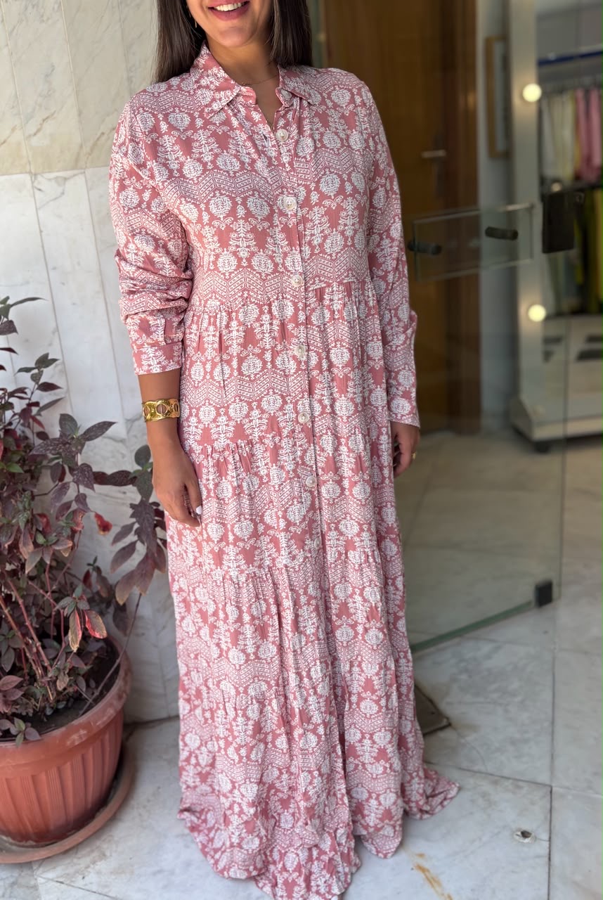 Maxi cotton dress