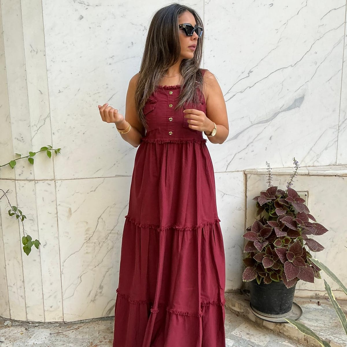 Jaberdine maxi dress - Image 2