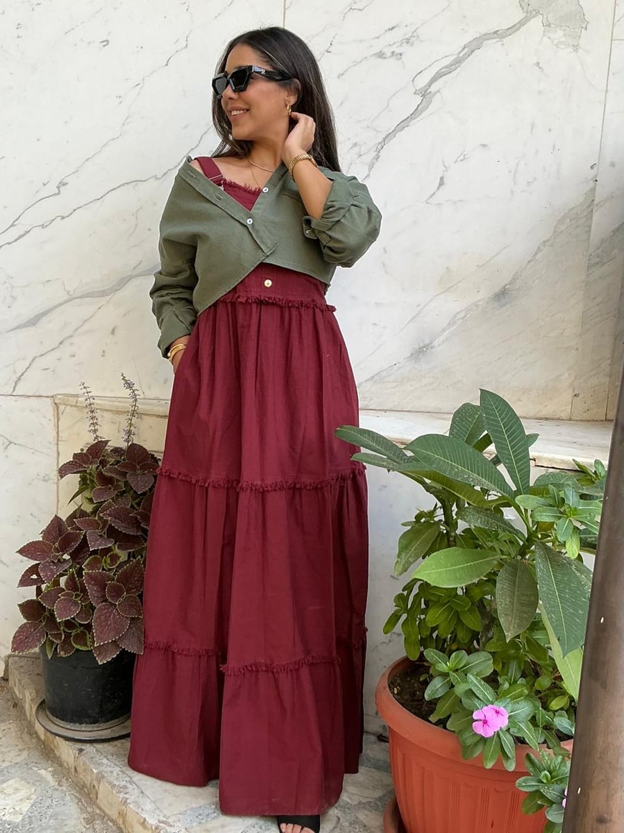 Jaberdine maxi dress - Image 3