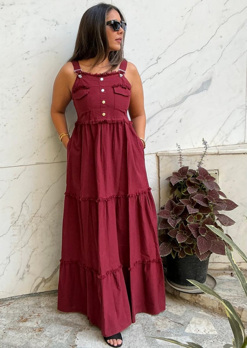 Jaberdine maxi dress - Image 4