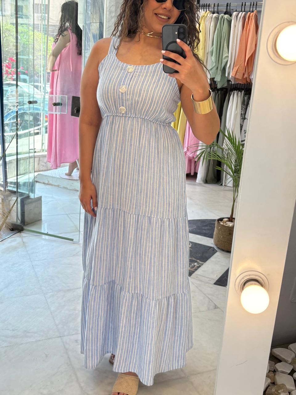 Lenin stripped dress - Image 3